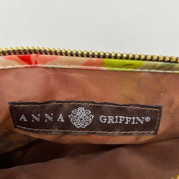 ANNA GRIFFIN | Set of 2 Floral Cosmetic Bags Coated Cotton - Picture 13 of 16